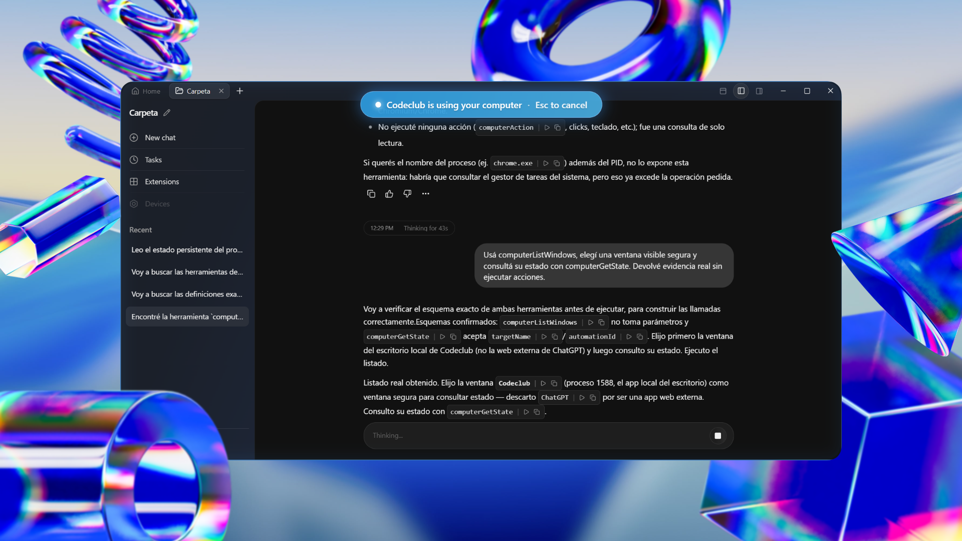Captura de CodeClub